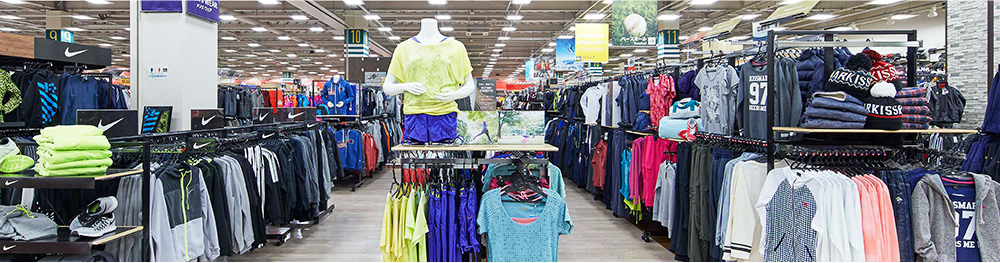 スポーツデポ店内イメージ