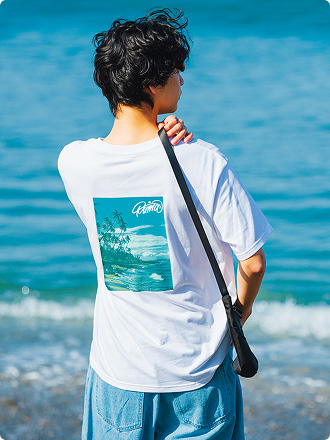 PUMA EMOTIONAL GRAPHIC PHOTO TEE ホワイト