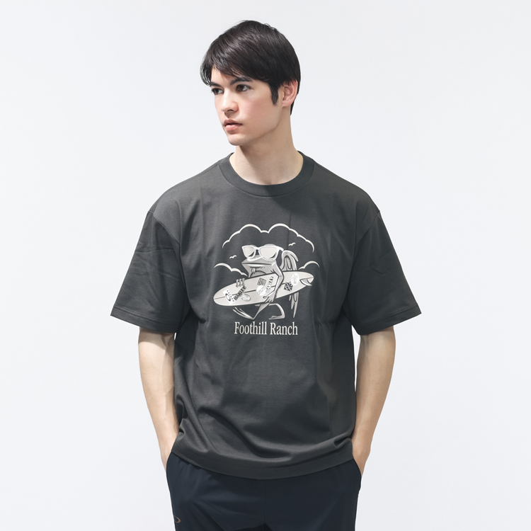 OAKLEY BORDERLESS S/S TEE RIBBIT RIDE ブラック