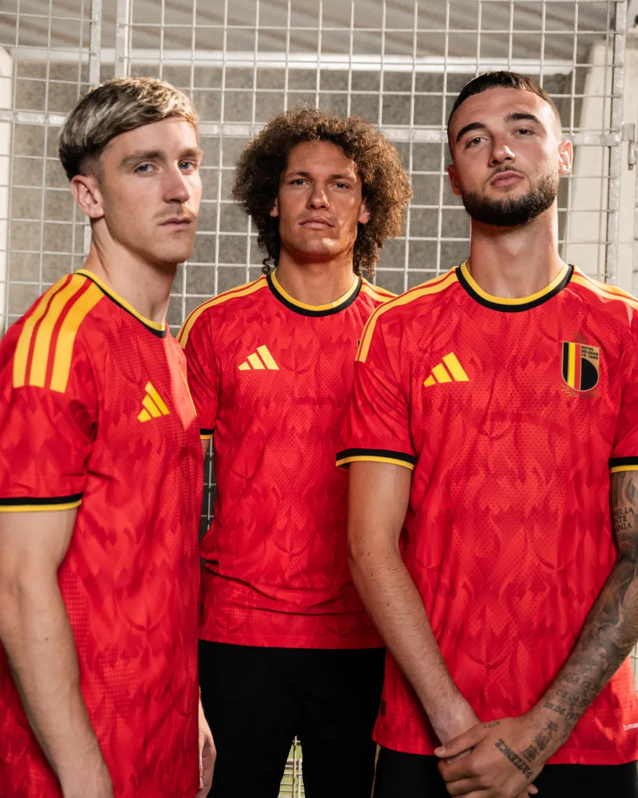 ベルギー代表 ユニフォーム