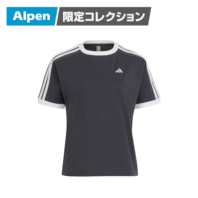 adidas 半袖Tシャツ チャコール