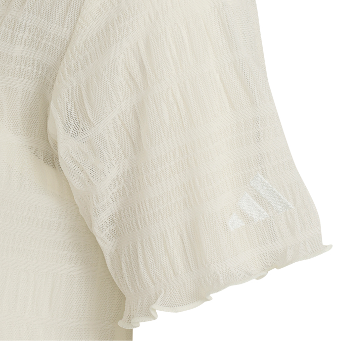 adidas 2in1 シアートップス＆キャミソール オフホワイト ディテール1