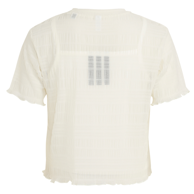 adidas 2in1 シアートップス＆キャミソール オフホワイト ディテール2