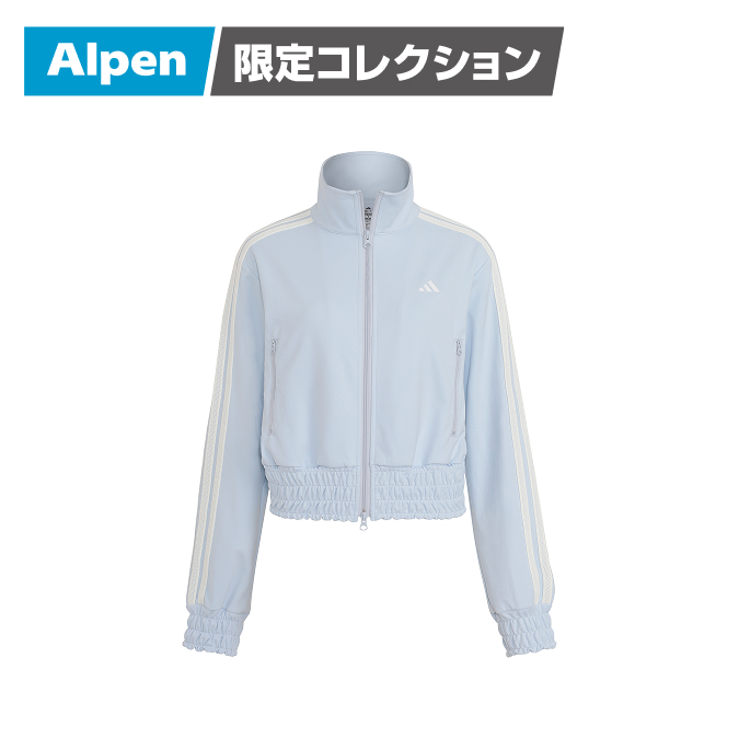 adidas トラックトップ ペールブルー