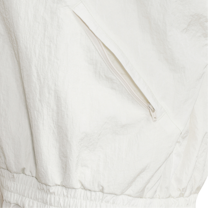 adidas ウーブントラックトップ オフホワイト ディテール1