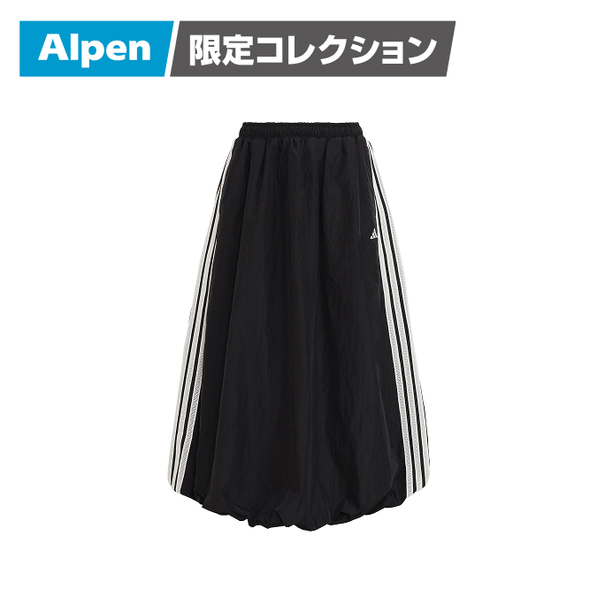 adidas バルーンスカート ブラック