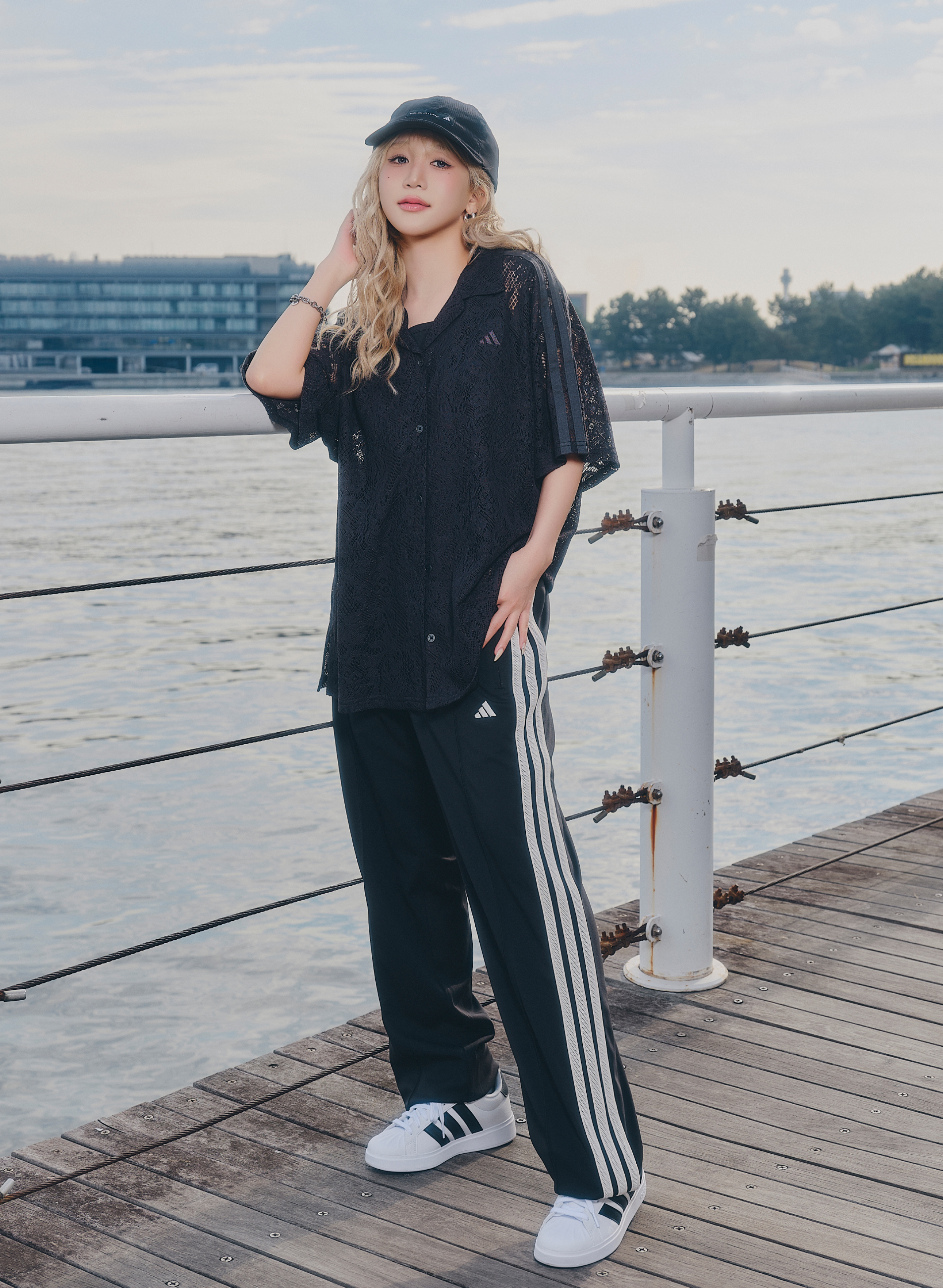 adidas PRISM COLLECTION スタイル3 コーディネート