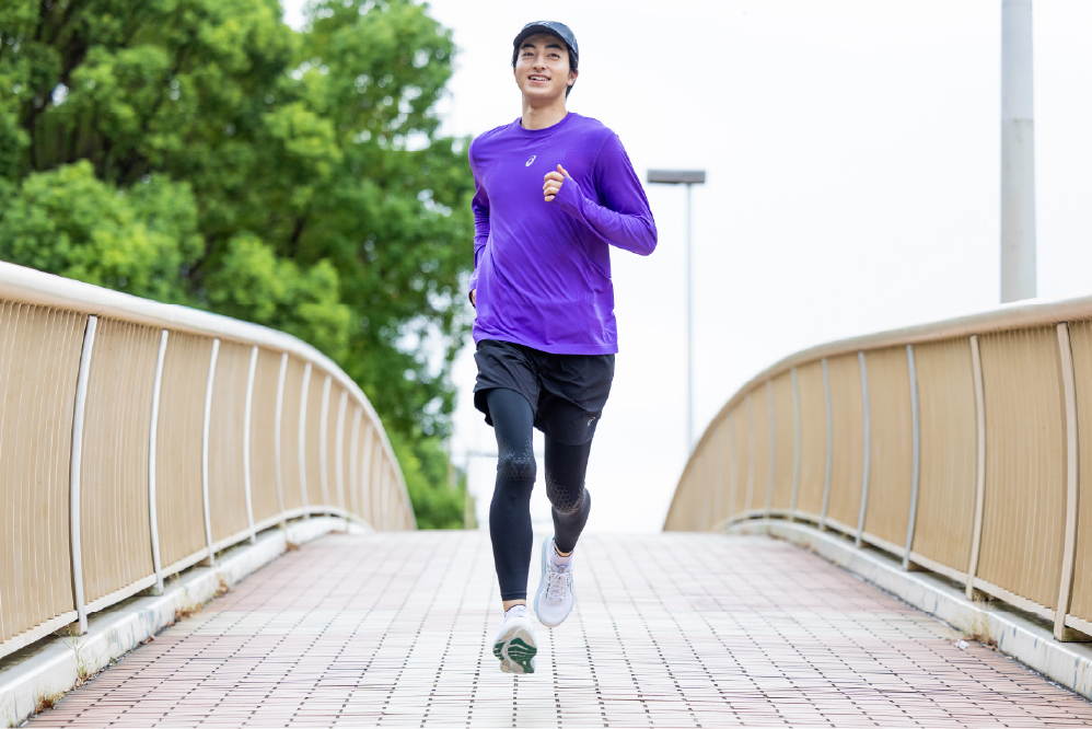 タイムにこだわらず、自分のペースでランニング(ウォーキング)を楽しみたい