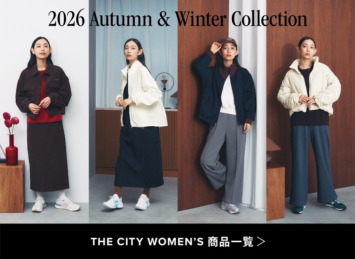 2026 Autumn & Winter Collection THE CITY WOMEN'S 商品一覧