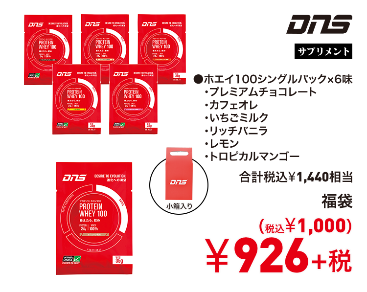 ディーエヌエス 福袋 926円＋税