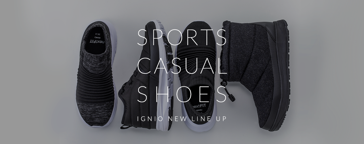 SPORTS CASUAL SHOES IGNIO NEW LINEUP