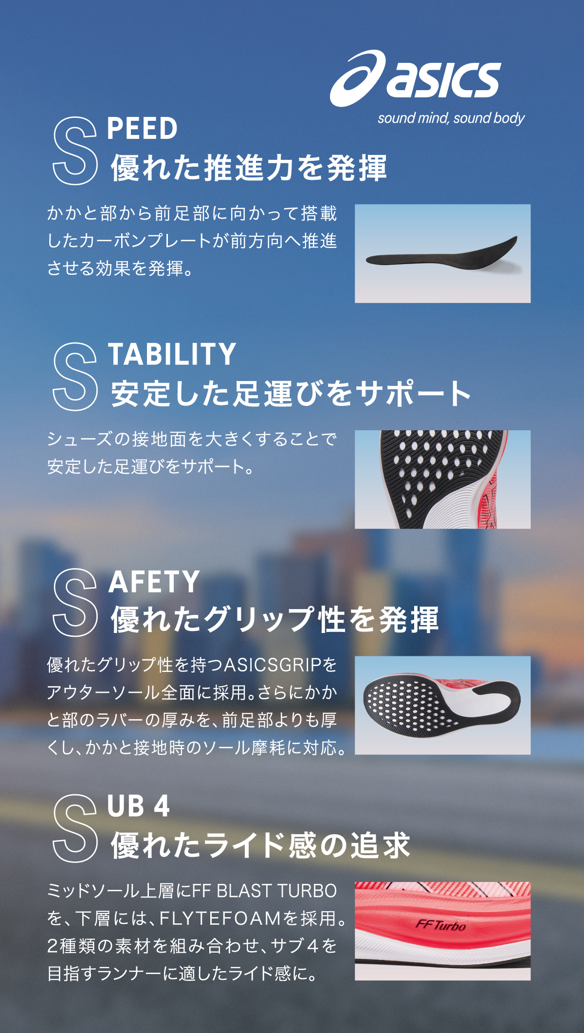 アシックス S4 エスフォー 1013A129 メンズ レディス 陸上