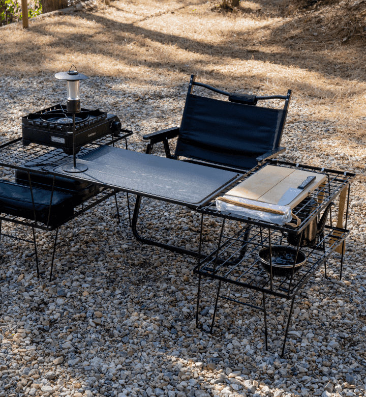 軽量1.5㎏アウトドアラックシリーズ