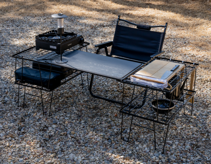 軽量1.5㎏アウトドアラックシリーズ