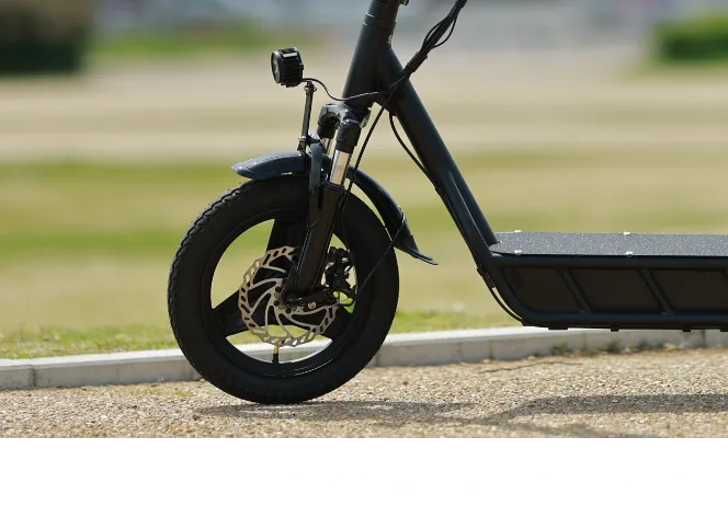 14inchチューブタイヤ・ディスクブレーキ