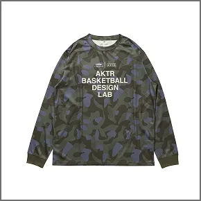 TIGORA×AKTR B.B CAMO 長袖シャツのサンプル画像1