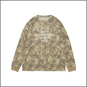 TIGORA×AKTR B.B CAMO 長袖Tシャツのサンプル画像2