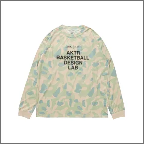 TIGORA×AKTR B.B CAMO 長袖Tシャツのサンプル画像3