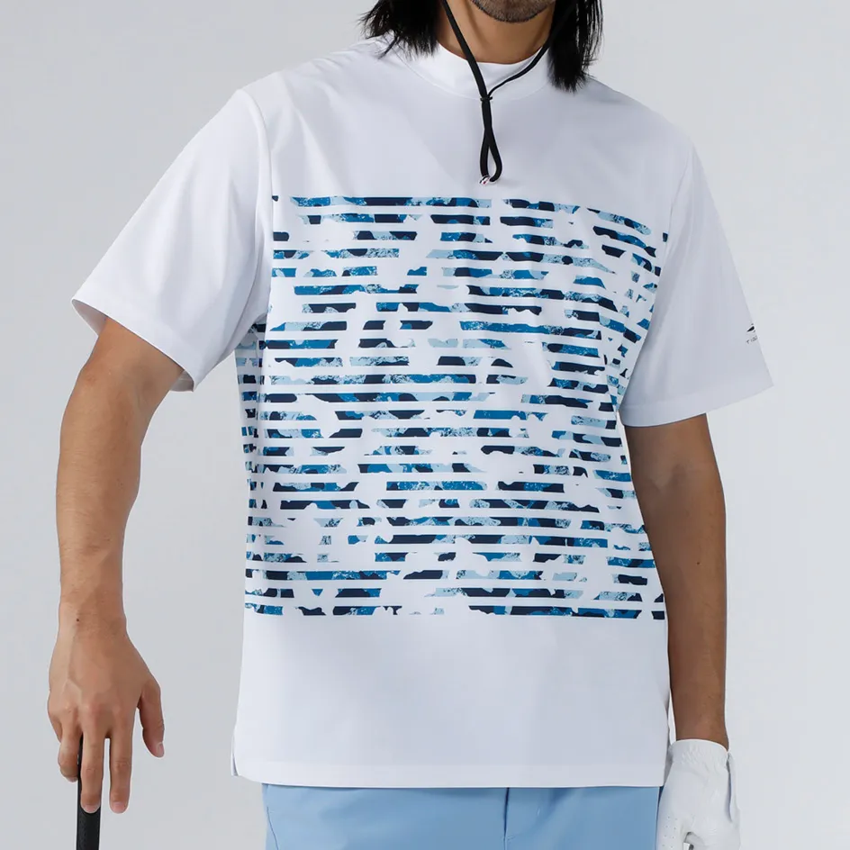 iCOOLモックネックシャツ