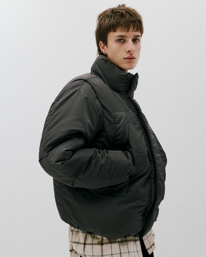 DETACHABLE PADDED JACKET