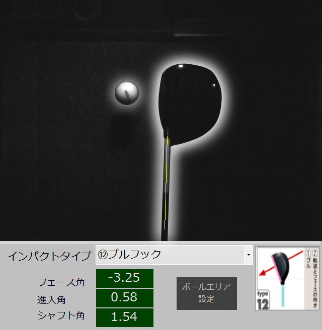 上部カメラでご確認いただけるデータ