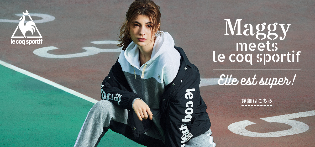 Maggy meets le coq spoltif Elle-est-super!2019 Fall & Winter Collection