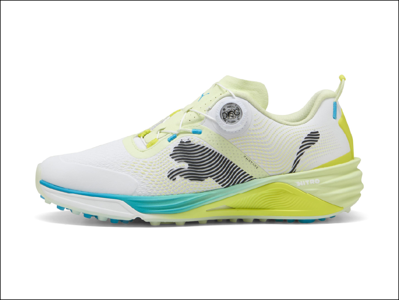 ホワイト×ブルー　シューズ画像